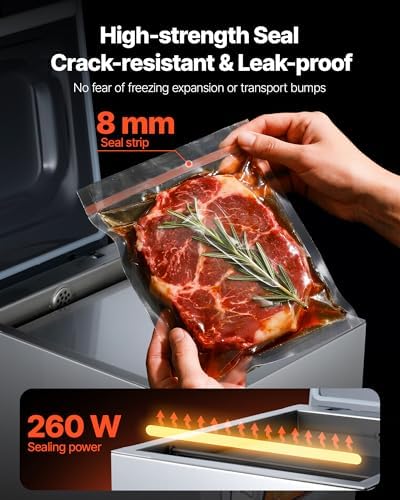 VEVOR Chamber Vacuum Sealer, 10.2 in Sealing Length