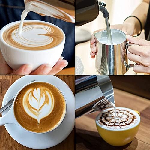 20 oz Milk Frothing Pitcher, 304 stainless steel 600ml milk can coffee