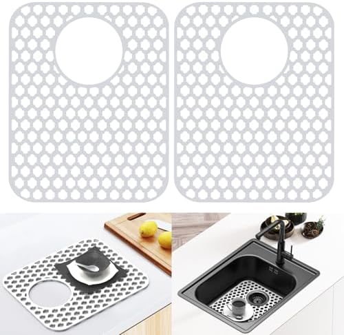 2-Pack Silicone Sink Protector Mats