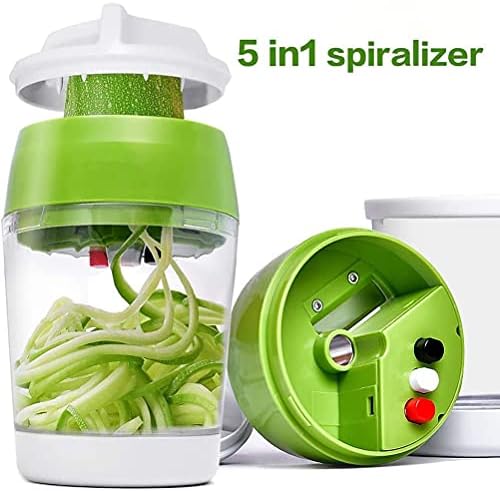 3-in-1 Handheld Vegetable Spiralizer and Slicer