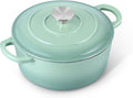 E-far 3 Qt Enameled Cast Iron Dutch Oven by E-far