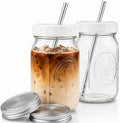 Reusable Wide Mouth Smoothie Boba Tea Cups Bubble Tea Cups with Lids