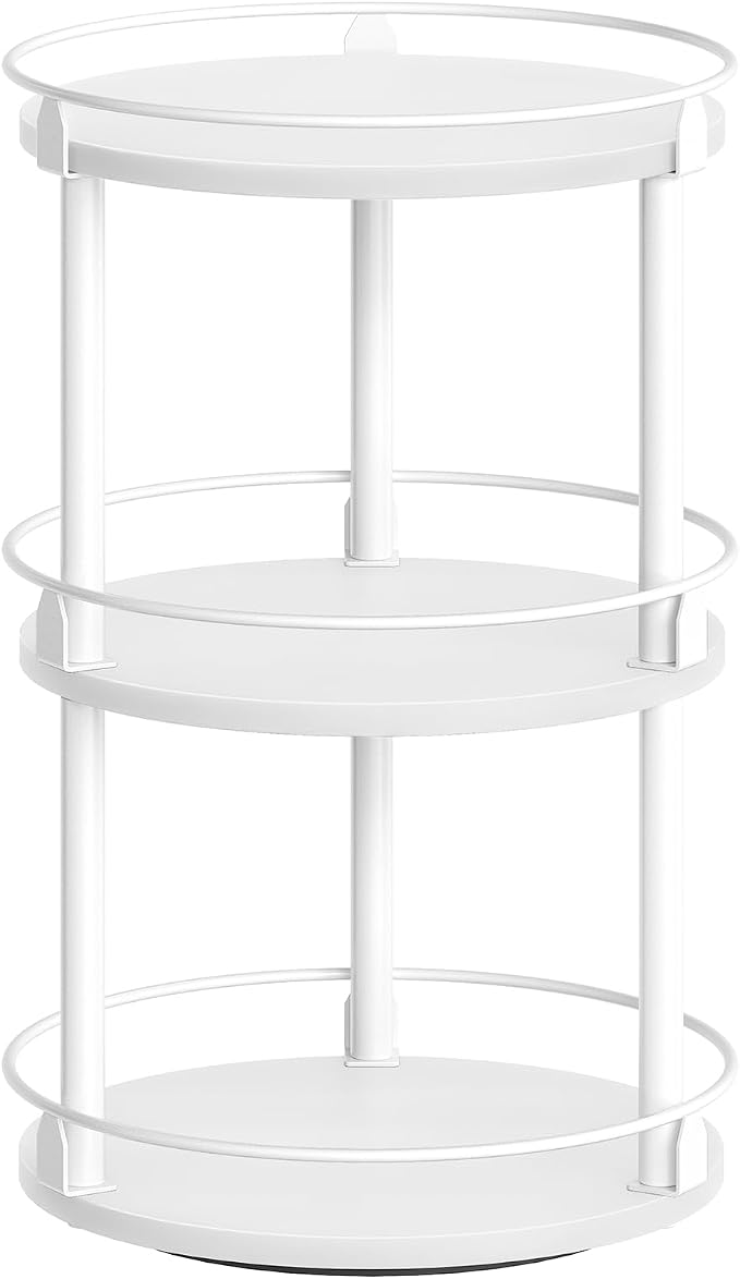 YATINEY Lazy Susan Organizer, Rotating Spice Rack, 3 Tier Spice Turntable by Yatiney