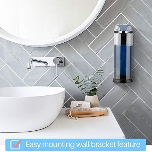 Secura 17oz Touchless Soap Dispenser, Chrome