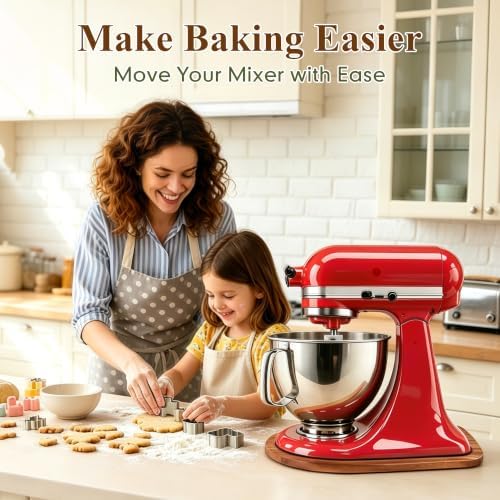 Pine Mixer Slider Mat for KitchenAid 4.5-5 Qt Mixer