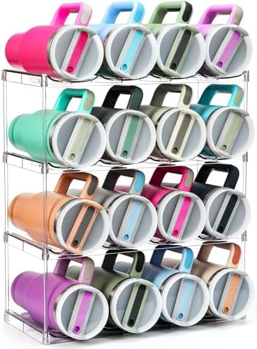 Water Bottle Organizer for Stanley 40OZ & Various Bottles, Tumblers
