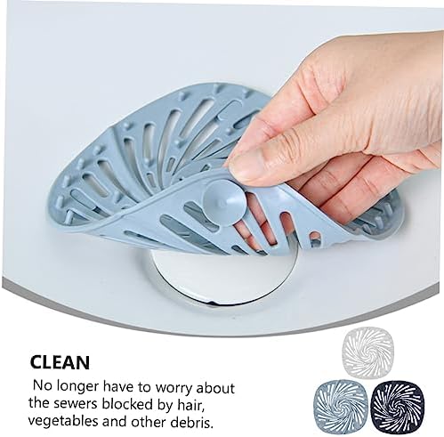Bath Plug Hair Catcher,Shower Drain Cover,3pcs Floor Drain Cover Air