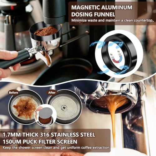 Y-Step 58mm Espresso Accessories Kit 25 PCS, Espresso Tamper Kit