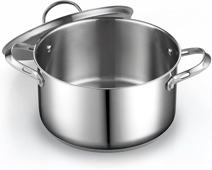 Cooks Standard 18/10 Stainless Steel Stockpot 6-Quart, Classic Deep Cooking Pot - Image 8