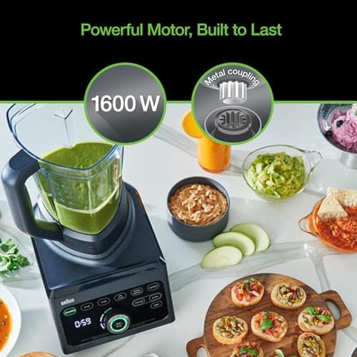 Braun TriForce Power Blender, 10-Speed, 1600W