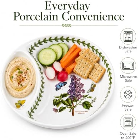 Portmeirion Botanic Garden Circular Divided Serving Dish