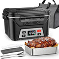 EAST OAK Heated Lunch Box, Battery Powered, Automatic Heating