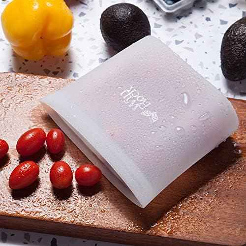 Winrock Reusable Silicone Food Storage Bag, for Microwave, Oven