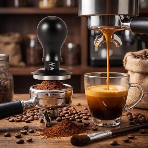 53mm Coffee Tamper & Distributor Set 53mm, Espresso Tamper Set with