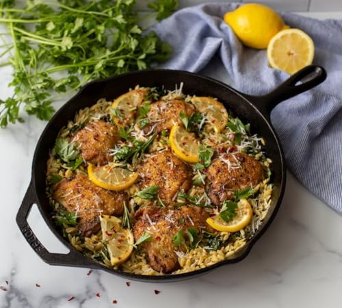 Lodge Essential Cast Iron Skillet Set, 7-Piece, Black