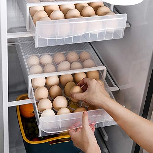 Egg Storage Container | Refrigerator Egg Holder With Lid