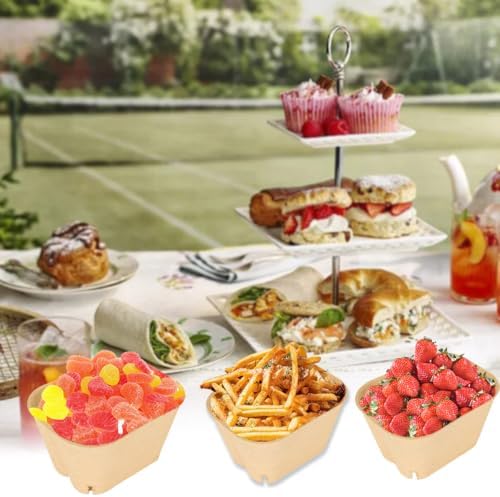 Large Pulp Fiber Berry Basket Container for Produce Cardboard Fruit