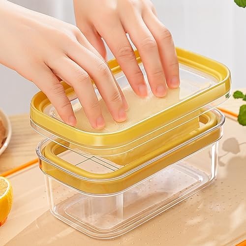 UNIVIVO 280g Butter Slicer Cutter and Airtight Container for Fridge