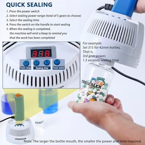 Induction Heat Sealer and Bottle Film Sealer
