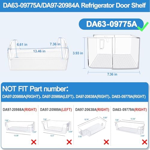 DA63-09775A DA97-20984A Refrigerator Door Bin Compatible with samsung