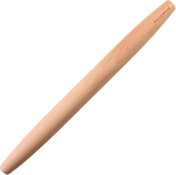 Muso Wood Wooden French Rolling Pin by Musowood