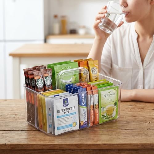 Drink Packet Organizer for Powdered Drink Mix,Powder Packets,Water