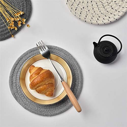 Potholders Set Trivets Set 100% Pure Cotton Thread Weave Hot Pot