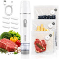 Compact Handheld Vacuum Sealer, 30 Reusable Vacuum Bags, 70kPa