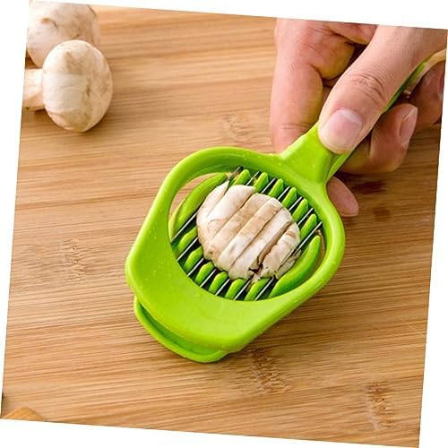 Multifunctional Egg Slicer for Mushrooms and Avocados, ABS Green