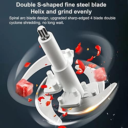 400W Stainless Steel Food Processor, 3L Capacity