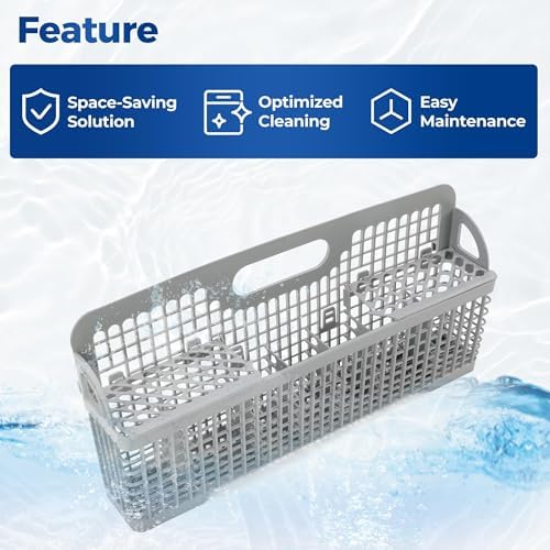 HECASA WP8562043 Dishwasher Silverware Basket Whirlpool Kenmore
