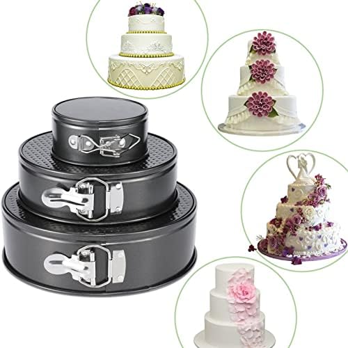 Cake Pan, Round Springform Pans, Prevent Sticking Cheesecake Pan Set