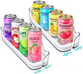 2-Piece Automatic Soda Can Organizer for Fridge