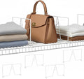 Wire Shelf Dividers by Unknown