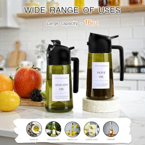 DWTS DANWEITESI Oil Sprayer, 2pcs, 16oz