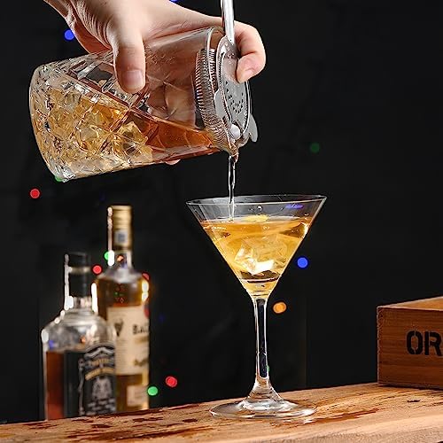 Etens 24oz Crystal Cocktail Mixing Glass | Old Fashioned Mixing Glass