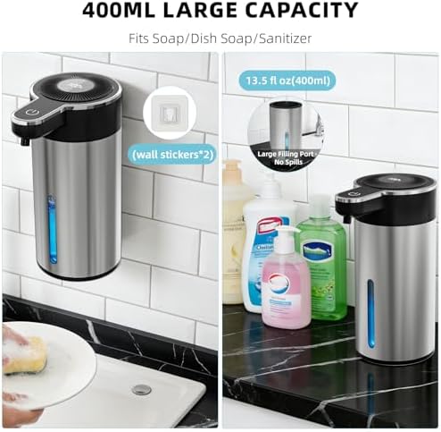 Touchless Automatic Foaming Soap Dispenser for Bathroom