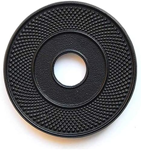 suyika Cast Iron Mat with Rubber Pegs/Feet for Japanese Tea Kettle