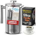 SterlingPro 64oz Stainless Steel French Press Coffee Maker