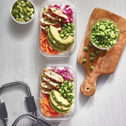 Rubbermaid Brilliance BPA Free Airtight Food Storage Containers with