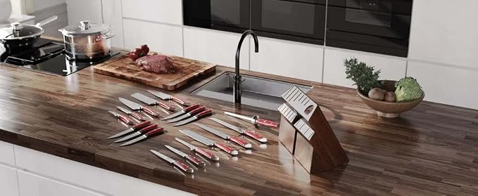 Dalstrong 18-Piece Gladiator Colossal Knife Block Set — German High-Carbon Steel - Image 8