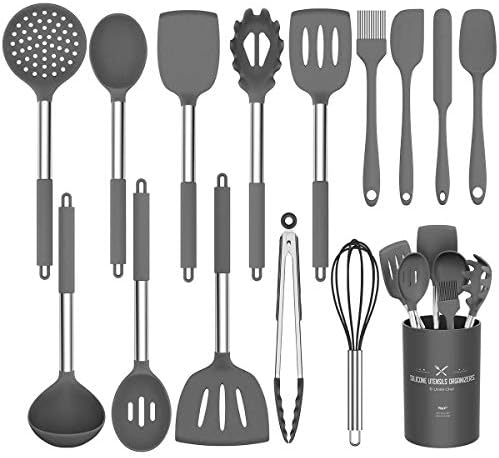 Umite Chef 15-Piece Silicone Kitchen Utensil Set