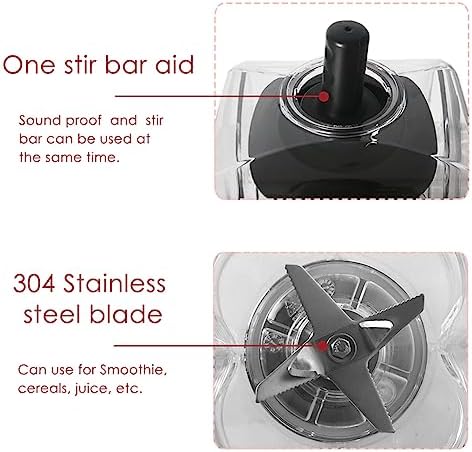 2200W Blender Smoothie Maker, 2200Ml Capacity