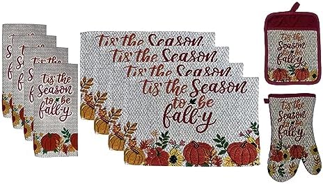 Set of 10, Tis The Season to be Fall-y Autumn Fall Thanksgiving