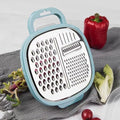 3 in 1 Vegetable Slicer with Storage Box, Stainless Steel Cheese Box