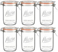 24oz Wide Mouth Mason Jars, 6 Pack