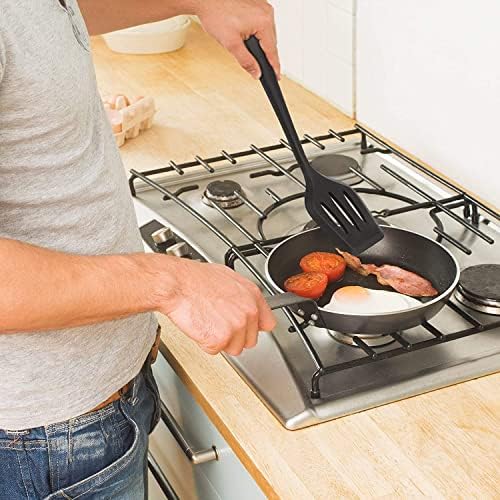 Silicone Nonstick Utensils, Set of 3, Black, Silicone Cooking Utensils