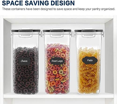 M MCIRCO 6 Piece 4L/135.2oz Cereal Container Set