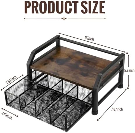 Tea Bag Organizer, Tea Holder for Countertop