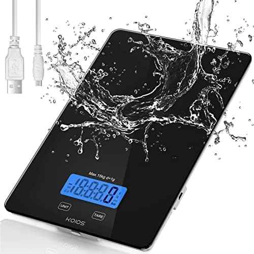 KOIOS Food Scale, 33lb/15Kg Digital Kitchen Scale for Food Ounces and